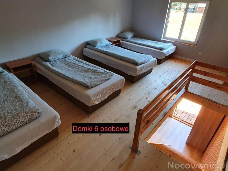 Domki Pod Lasem Mrzeżyno Exteriör bild